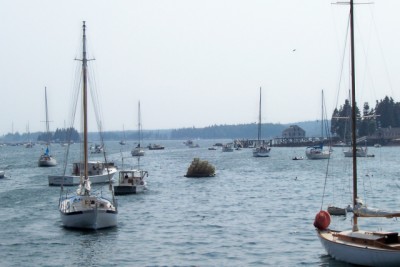 Boats at Boothbay Harbor
